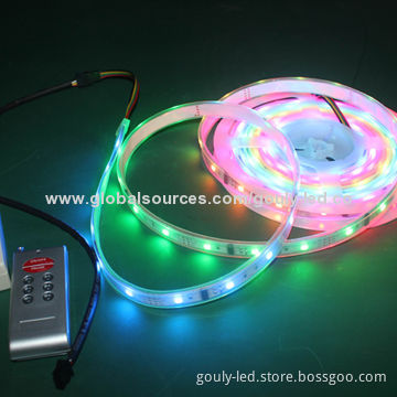 Digital Flexible LED Strip with Controller and Power Supply